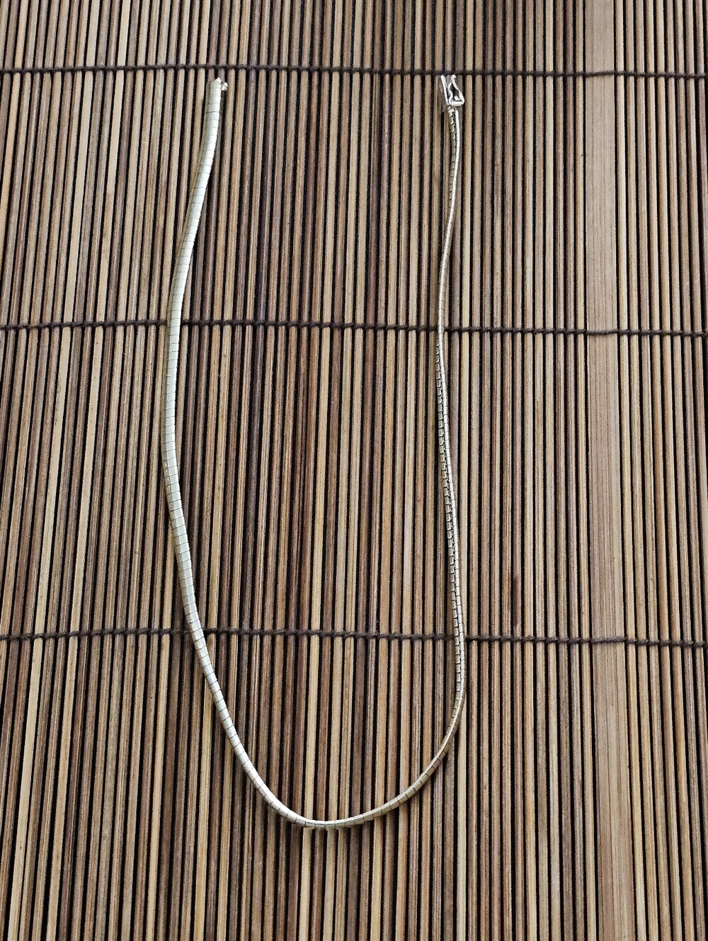 10k Omega Yellow Gold Necklace